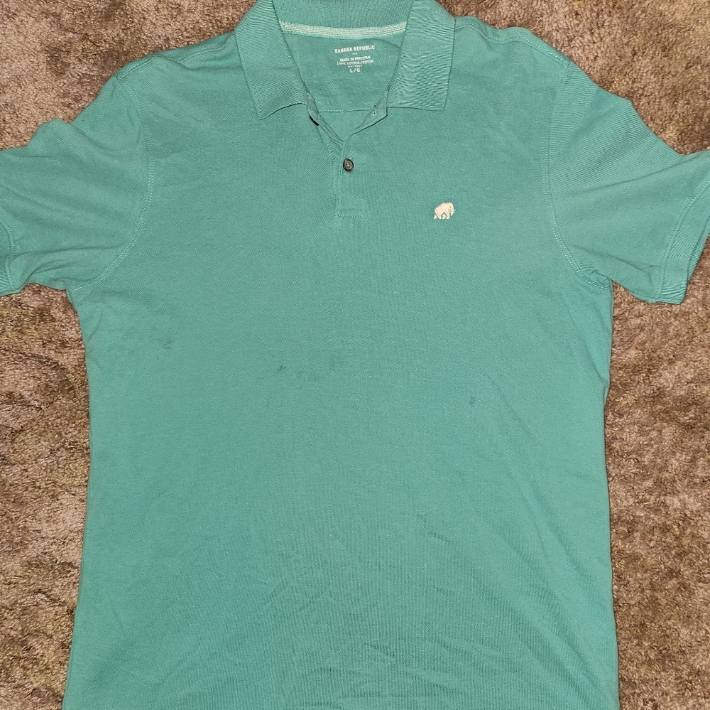 Men's 3 button Collar Shirts